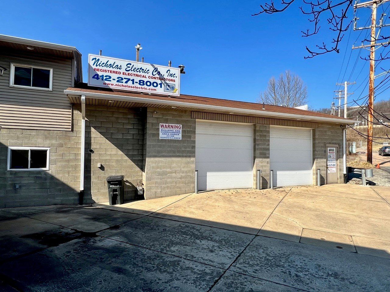 Nicholas Electric crew at work